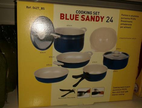 SET PENTOLE POPOTE TEFLON